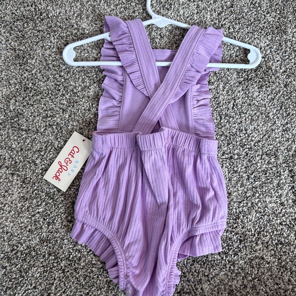 Bundle Cat & Jack Baby Rompers - Picture 6 of 7